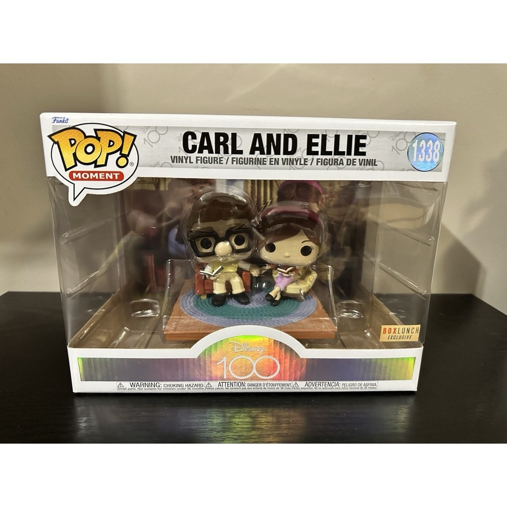 Funko Pop! Moments: Pixar - Carl And Ellie - Box Lunch (Exclusive) #1338 New